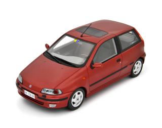 Fiat Punto GT 1400 2° serie 1996 Rosso metallizzato Laudoracing 1:18 Resinemodell (Türen, Motorhaube... nicht zu öffnen!)